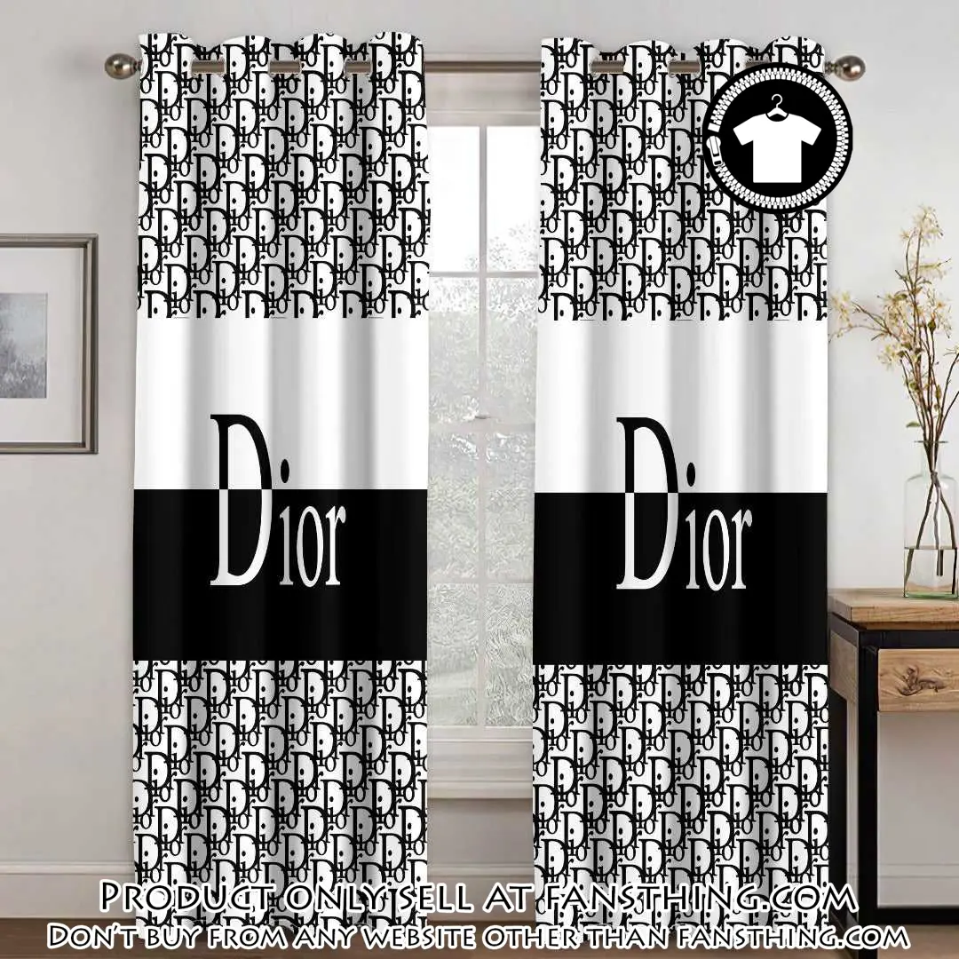 Dior premium window curtains hot  set wc098 fst0036411